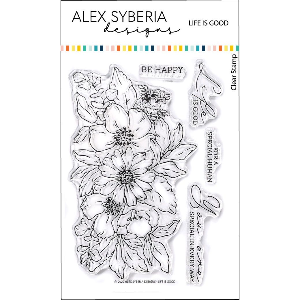 ***NEW*** Life Is Good Stamp Set - Alex Syberia Designs