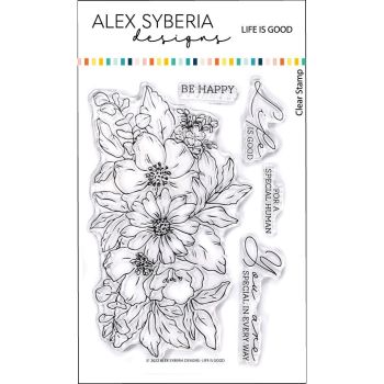 Life Is Good Stamp Set - Alex Syberia Designs