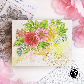 Life Is Good Layering Stencil Set (3pcs) - Alex Syberia Designs