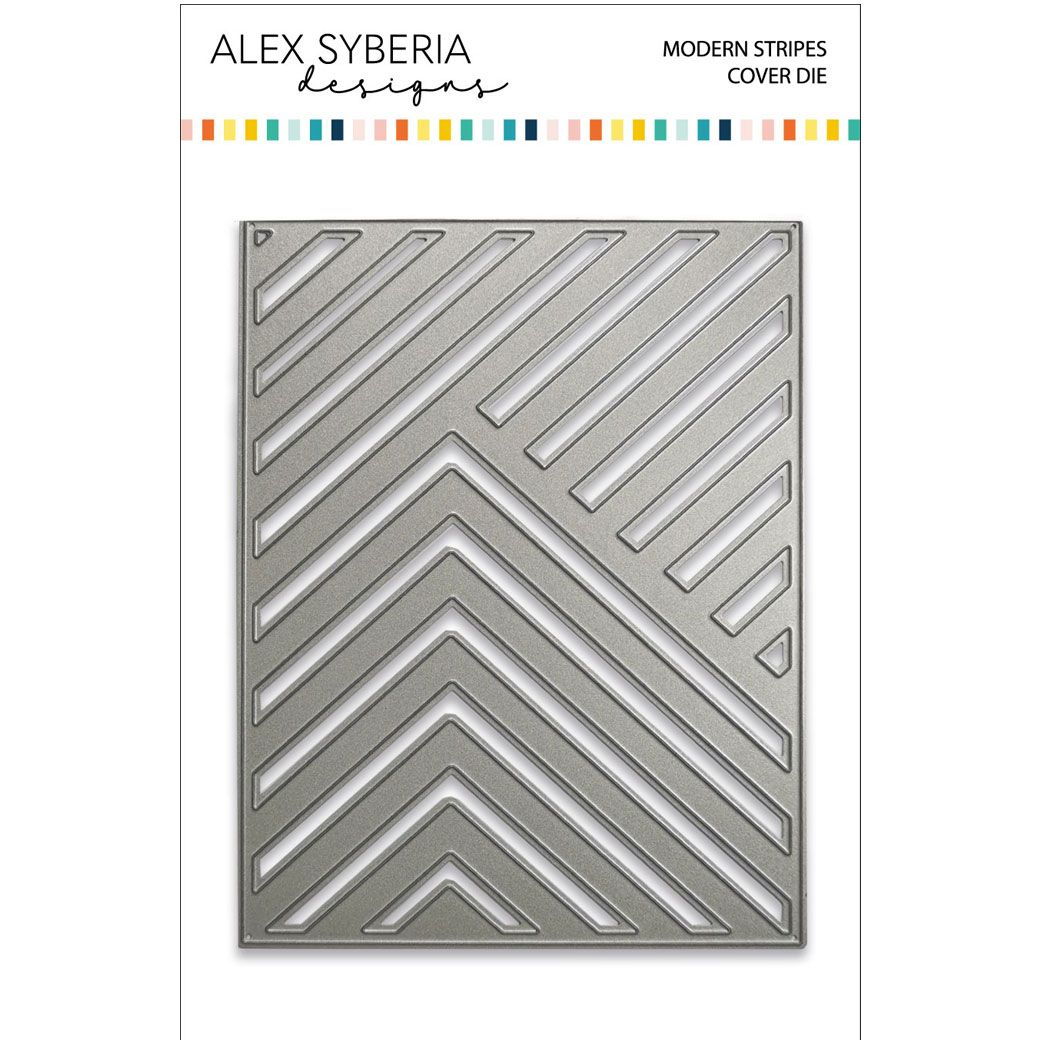 ***NEW*** Modern Stripes Cover die - Alex Syberia Designs
