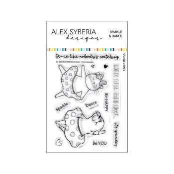 Sparkle & Dance Stamp Set - Alex Syberia Designs