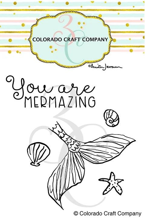 ***NEW*** Colorado Craft Company - Anita Jeram - Mermazing Mini