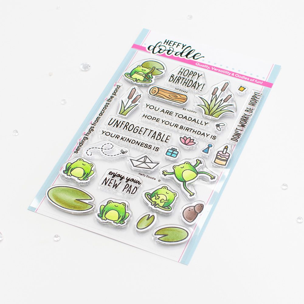 ***NEW*** Heffy Doodle - Be Hoppy clear stamps