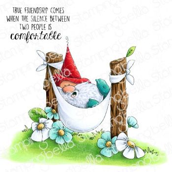 Stamping Bella - Gnomes - THE GNOME IN THE HAMMOCK
