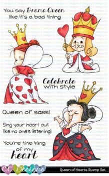 C.C. Designs - Queen of Hearts Clear Stamps