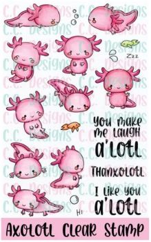 C.C. Designs - Axolotl Clear Stamps
