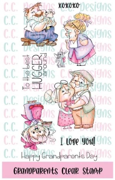 C.C. Designs - Grandparents Clear Stamps