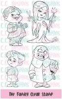 C.C. Designs - The family Clear Stamps