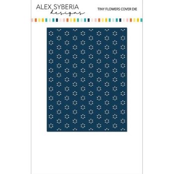 Tiny Flowers Cover die - Alex Syberia Designs