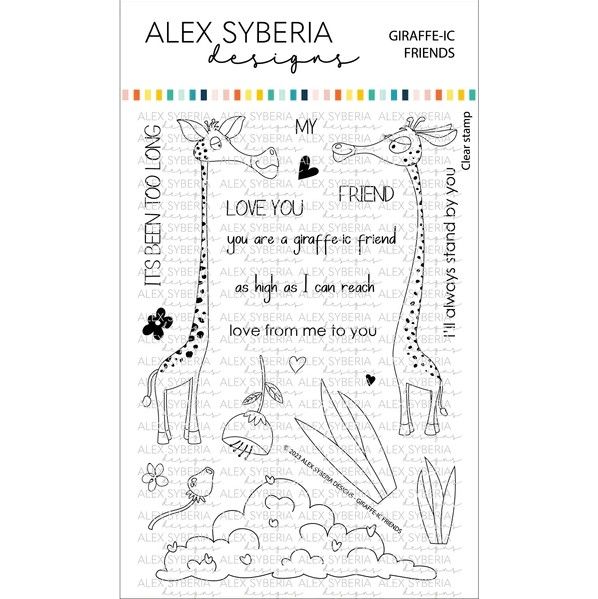 ***NEW*** Giraffe-ic Friends Stamp Set - Alex Syberia Designs
