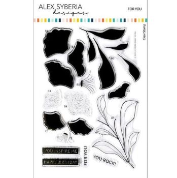 For You Stamp Set - Alex Syberia Designs