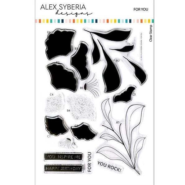 ***NEW*** For You Stamp Set - Alex Syberia Designs