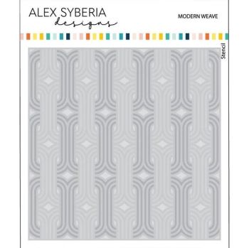 Modern Weave Layering Stencil Set (3pcs) - Alex Syberia Designs