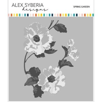 Spring Garden Layering Stencil Set (4pcs) - Alex Syberia Designs