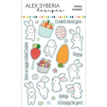 Spring Bunnies Die Set - Alex Syberia Designs