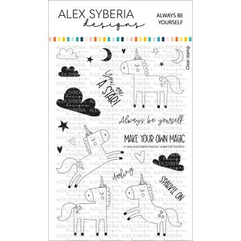 Always Be Yourself Stamp Set - Alex Syberia Designs