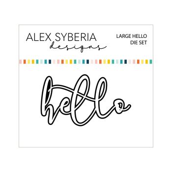 Large Hello Die Set - Alex Syberia Designs