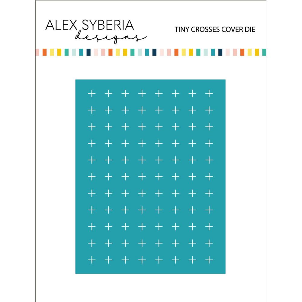 ***NEW*** Tiny Crosses Cover die - Alex Syberia Designs