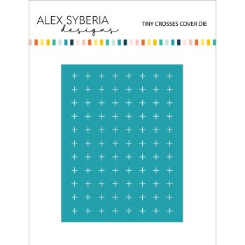 Tiny Crosses Cover die - Alex Syberia Designs