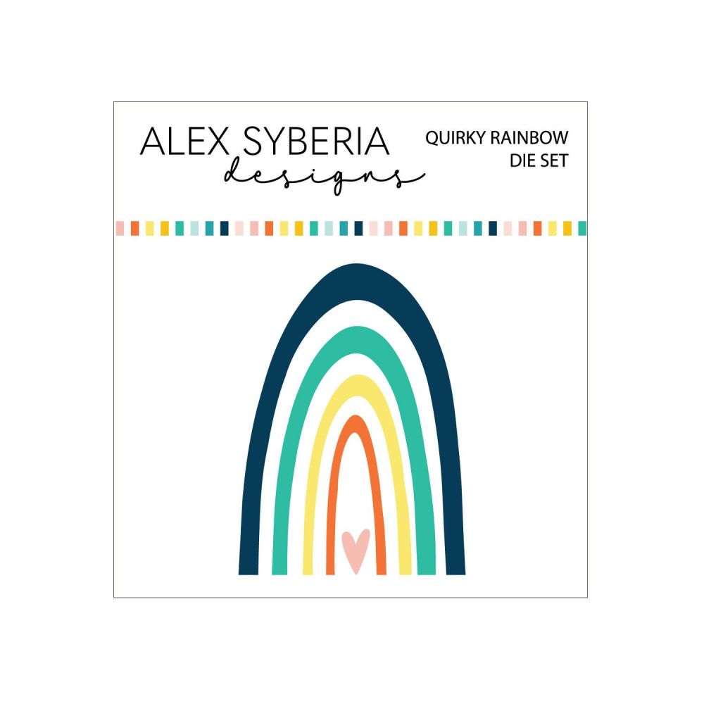 ***NEW*** Quirky Rainbow Die Set - Alex Syberia Designs