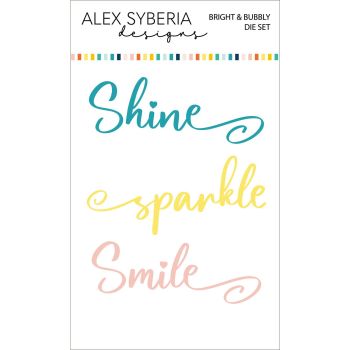 ***NEW*** Bright & Bubbly die set - Alex Syberia Designs