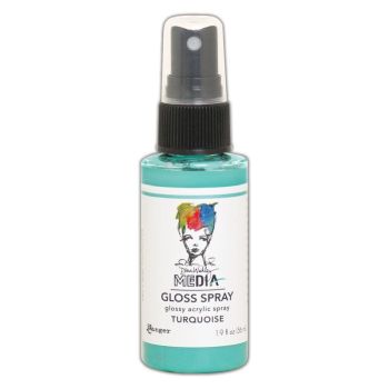 Dina Wakley - Gloss Spray Turquoise