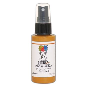 Dina Wakley - Gloss Spray Cheddar