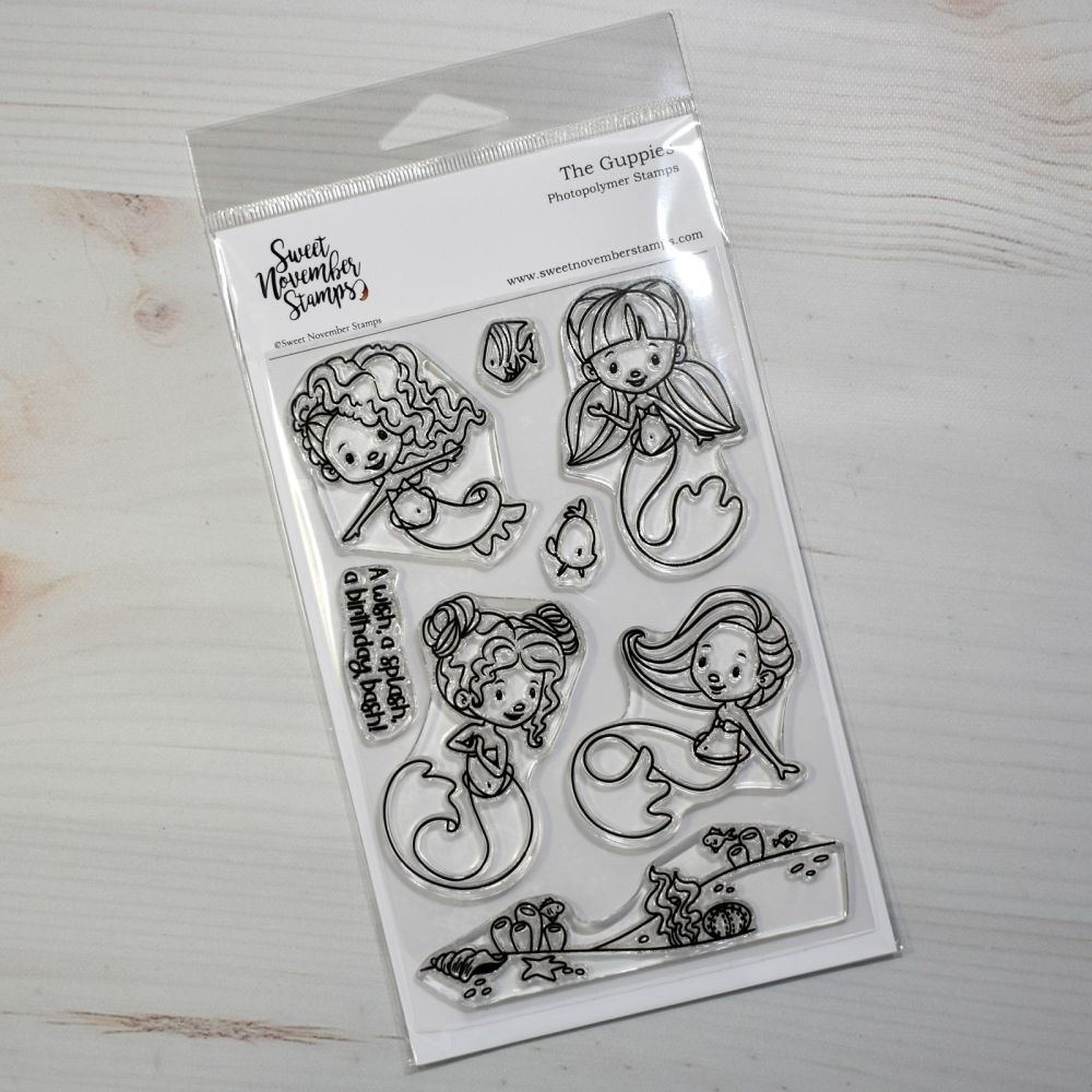 ****NEW**** Sweet November - The Guppies Clear stamp set
