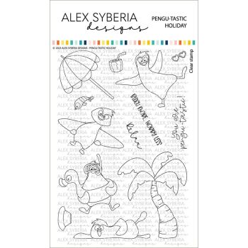 Pengu-tastic Holiday Stamp Set - Alex Syberia Designs