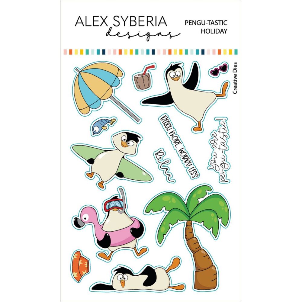 ***NEW*** Pengu-tastic Holiday Die Set - Alex Syberia Designs