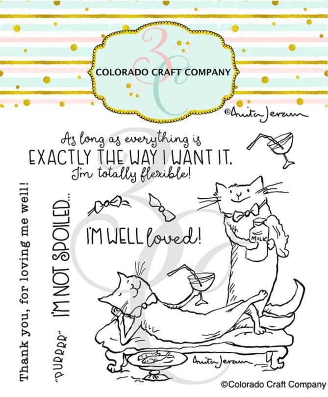 ***NEW*** Colorado Craft Company - Anita Jeram - Spoiled Cats