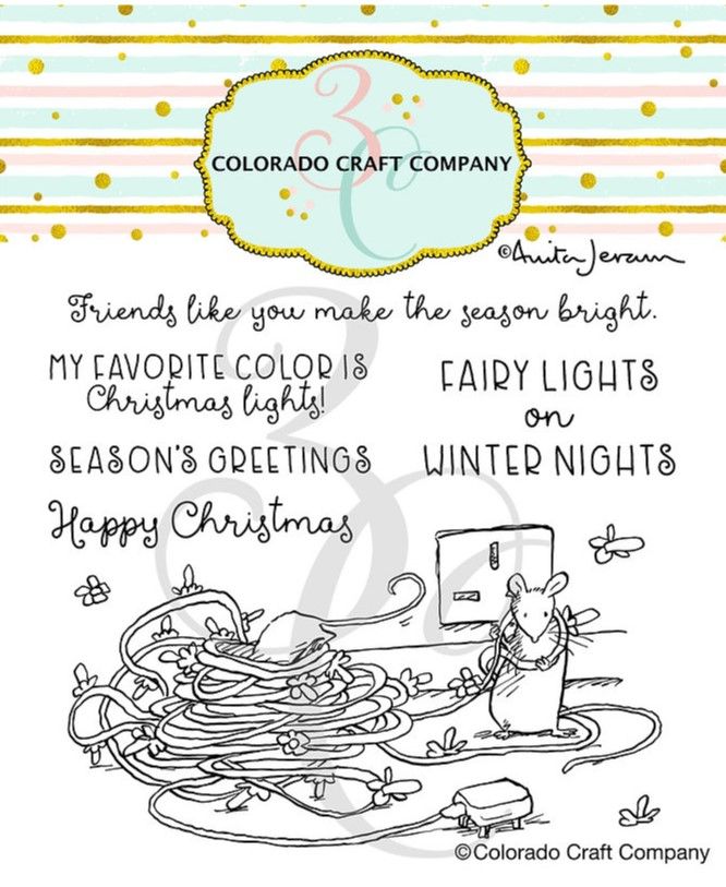 ***NEW*** Colorado Craft Company - Anita Jeram - Mice Lights