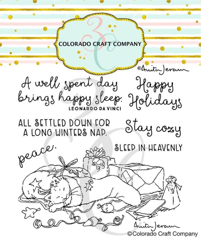 ***NEW*** Colorado Craft Company - Anita Jeram - Cozy Cat