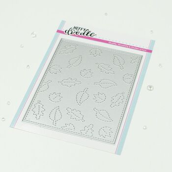 ***NEW*** Heffy Doodle - Stitched Leaves Backdrop die
