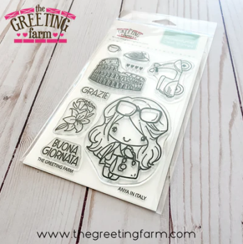 Anya in Italy clear stamp set - The Greeting Farm