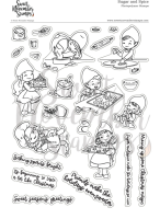 ****NEW**** Sweet November - Sugar and Spice Clear stamp set
