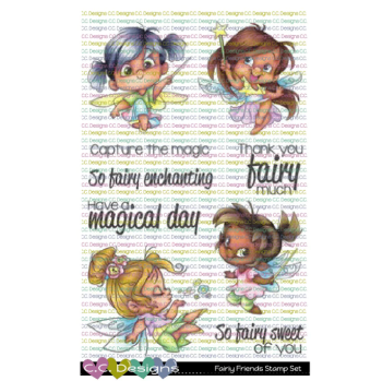 C.C. Designs - Fairy Friends Clear Stamps