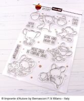 Impronte D'Autore - Mice & Sport clear stamps