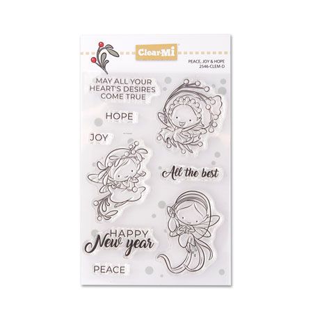 Impronte D'Autore - Peace, Joy and Hope clear stamps