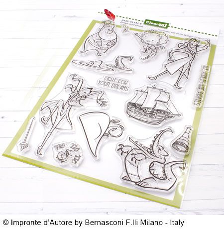 Impronte D'Autore - Peter and Hook clear stamps
