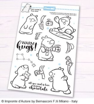 Impronte D'Autore - Polar Bear clear stamps