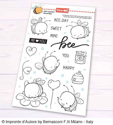 Impronte D'Autore - Sweet Bee clear stamps