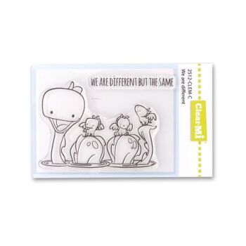 Impronte D'Autore - We Are Different clear stamps