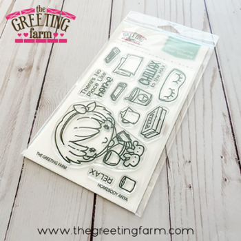 ****NEW****Homebody Anya clear stamp set - The Greeting Farm