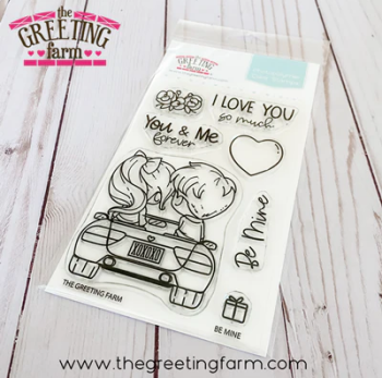 ****NEW****Be Mine clear stamp set - The Greeting Farm