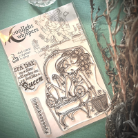Moonlight Whispers - Spa day - Clear Stamp