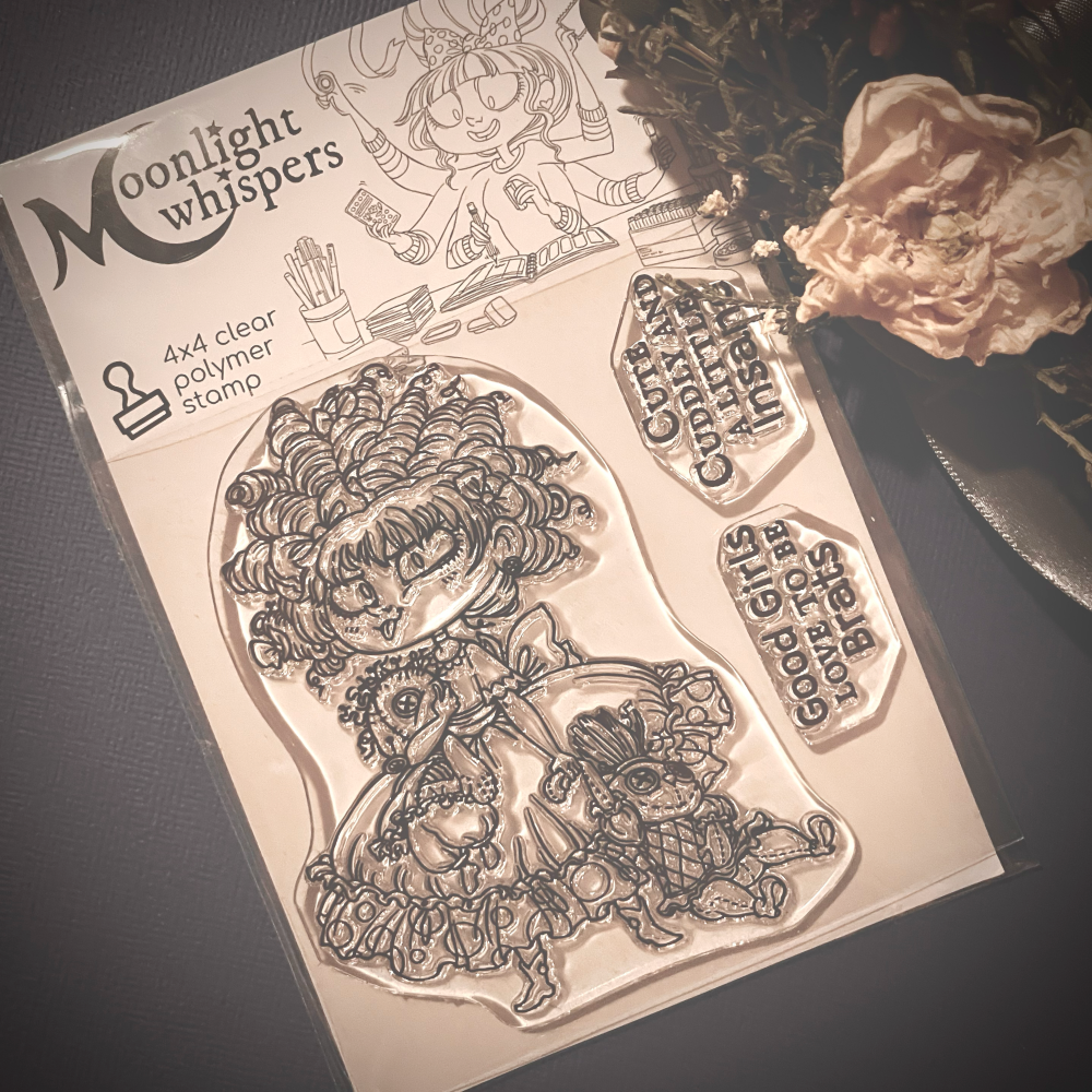 Moonlight Whispers - Charlotte - Clear Stamp