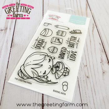 ****NEW****Baking Anya clear stamp set - The Greeting Farm