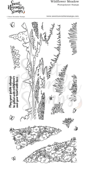 Sweet November - Background Builder: Wildflower Meadow Clear stamp set