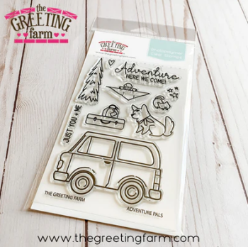 ****NEW****Adventure Pals clear stamp set - The Greeting Farm